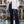 Pantalón negro tachuelas