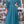 Vestido aguamarina abullonada