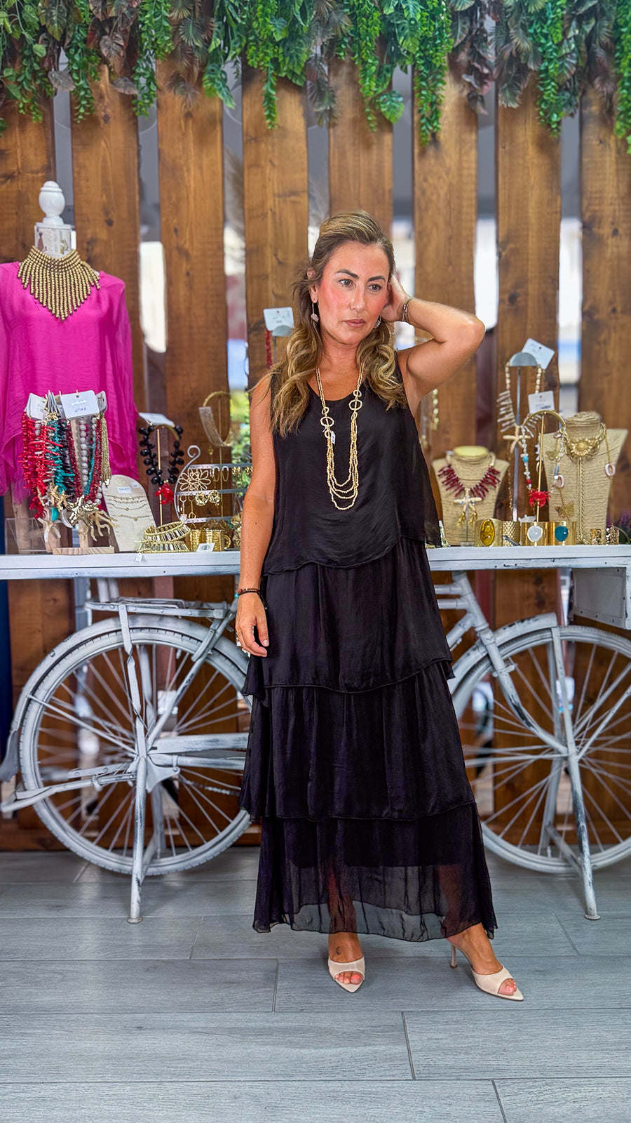 Vestido volantes sum