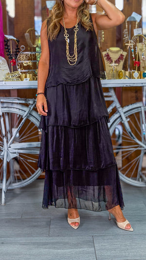 Vestido volantes sum
