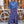 Falda cuadros azules