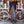 Vestido fuelle negro y plata