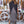 Vestido fuelle negro y plata
