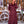 Vestido granate cinturón
