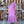 Vestido lila abullonado