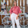 Cargar imagen en el visor de la galería, Blusa abullonada maria

