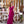 Vestido gala buganvilla