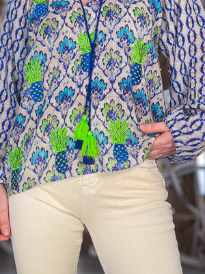 Blusa estampada boho