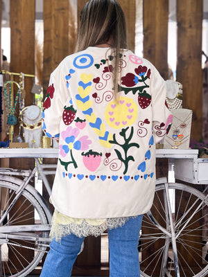 Chaqueta estampada spring