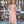 Vestido rayas coral
