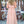 Vestido rayas coral