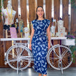 Cargar imagen en el visor de la galería, Vestido licra flores
