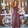 Cargar imagen en el visor de la galería, Vestido cangrejo chocolate
