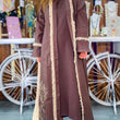 Cargar imagen en el visor de la galería, Kimono coral chocolate
