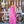 Vestido estampado buganvilla