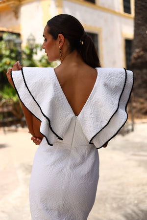 Vestido Lajas blanco