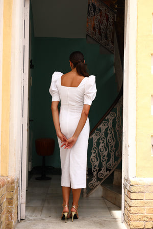 Vestido Micay blanco