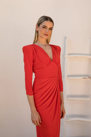 Vestido Joan naranja