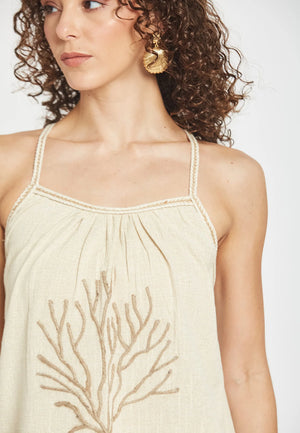 Mimosa Sand Dress