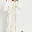 Cargar imagen en el visor de la galería, Ondelia White Kimono
