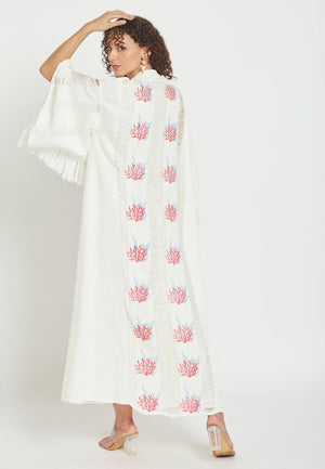 Ondelia White Kimono