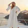 Cargar imagen en el visor de la galería, Ondelia White Kimono
