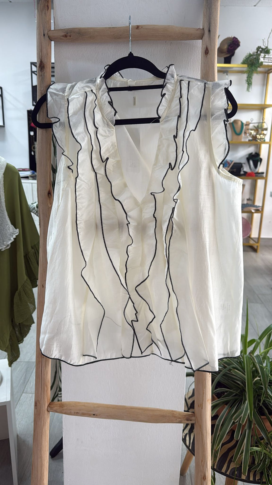 Camisa vivo negro