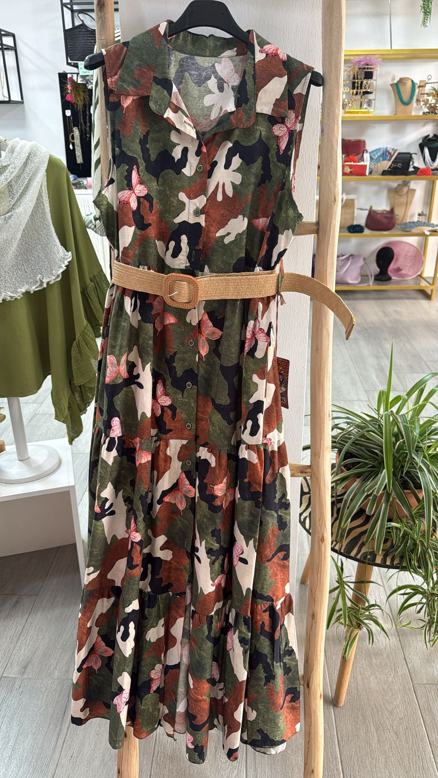 Vestido camuflaje