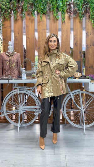 Parka lentejuelas