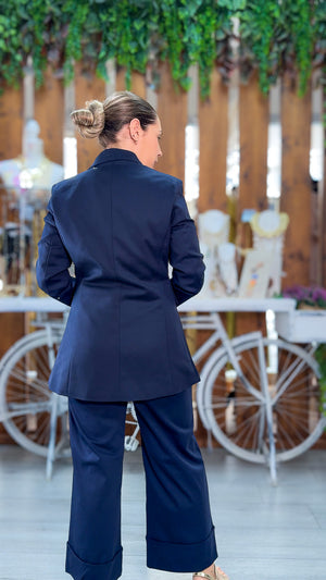 Blazer azul marino maria