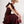 Vestido nora liso granate