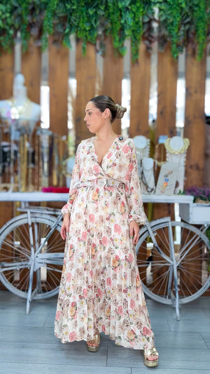 Vestido flores maria