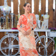 Cargar imagen en el visor de la galería, Vestido midi floral
