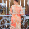 Cargar imagen en el visor de la galería, Vestido midi floral

