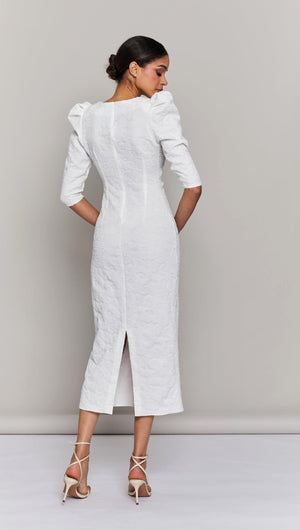 Vestido pliegues burbuja