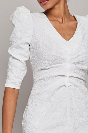 Vestido pliegues burbuja