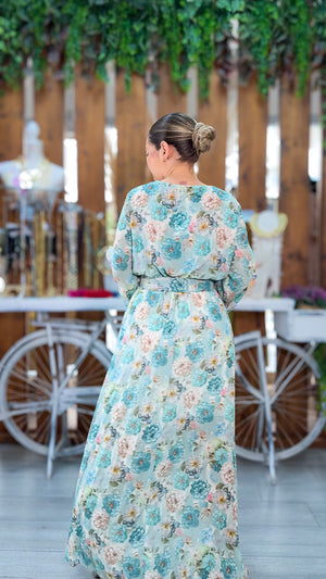 Vestido flores maria