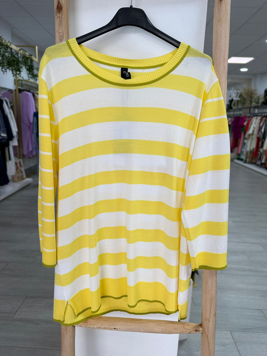 Jersey rayas amarillo
