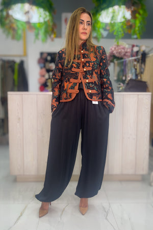 Chaqueta Terciopelo Floral - vista completa