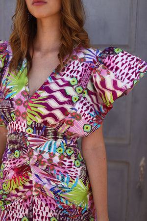 Vestido Chloe Malva