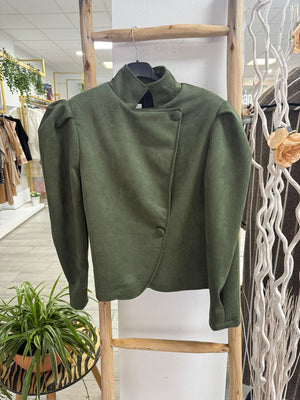 Chaqueta antelina