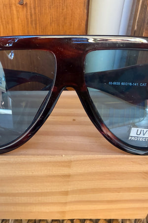 Gafas Carey Burdeos