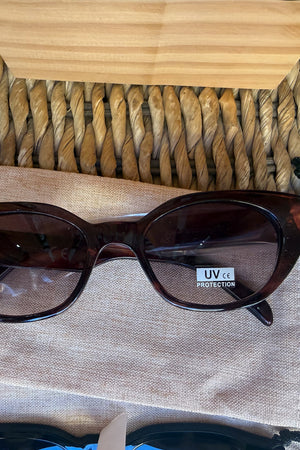 Gafas Marrón Estrecha