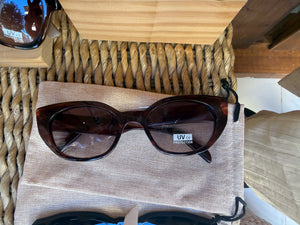 Gafas Marrón Estrecha