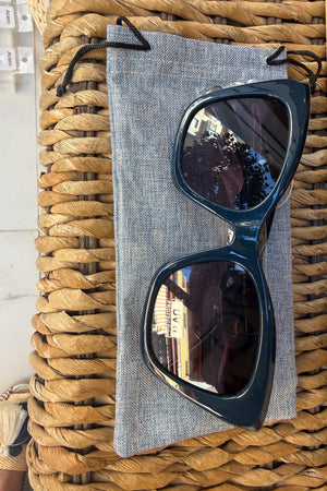 Gafas Negra Dorada