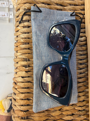 Gafas Negra Dorada