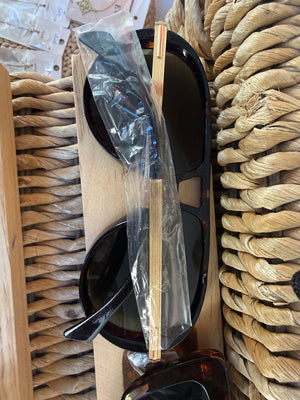 Gafas Oval Caqui