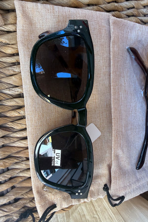 Gafas Verde Oscuro