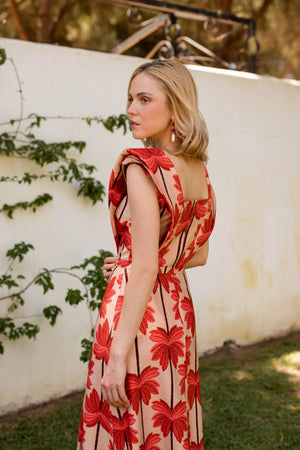 Vestido Carral Palmeras