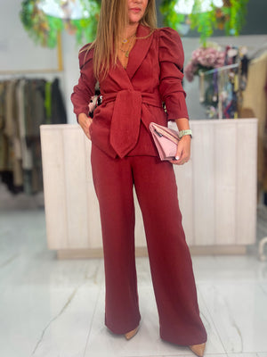 Traje Chaqueta Caldera - detalle chaqueta y pantalón